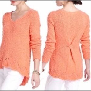 Anthro Little Yellow Bird Nubby Sweater